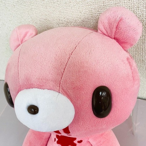 TAiTo Gloomy Bear Bloody Big Plush Pink Soft Stuffed Toy Chax GP Standard Japan - Picture 4 of 24