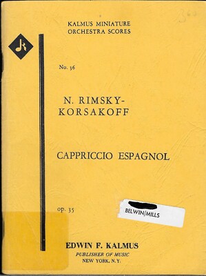 Capriccio Espagnol, op. 35