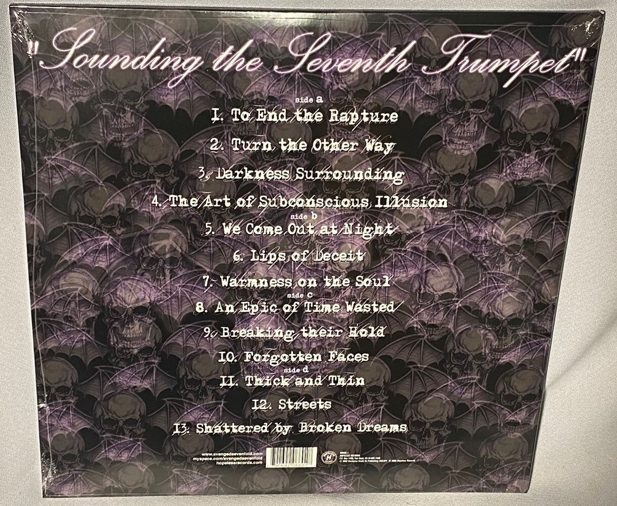 LP AVENGED SEVENFOLD Sounding The Seventh Trumpet (2LP PURPLE