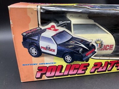 1987#VINTAGE FAIRLADY 300ZX POLICE PATROL CAR Battery Operated