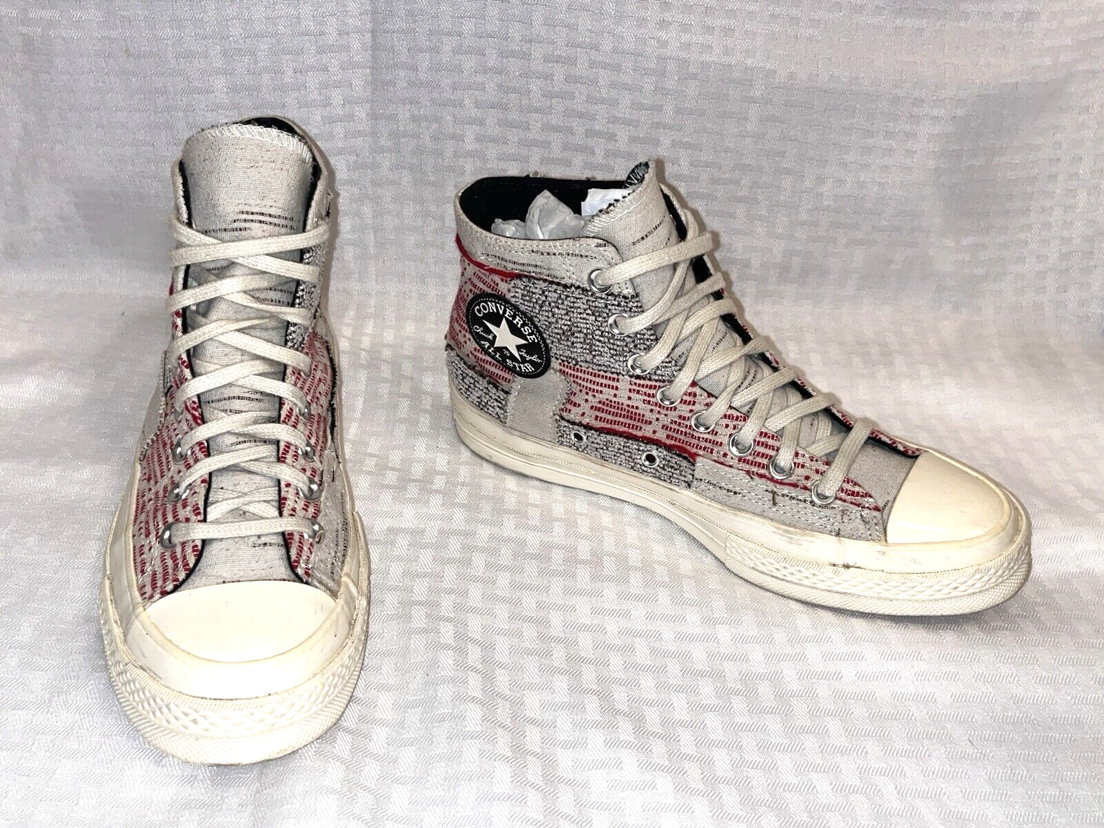 Converse Chuck 70 Patchwork Twill/Light Gray/Egre… - image 11