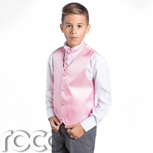 Détails Sur Garçons Rose Gris Costume Page Boy Suits Boys Costumes De Mariage Garçons Costumes Diamond Afficher Le Titre Dorigine