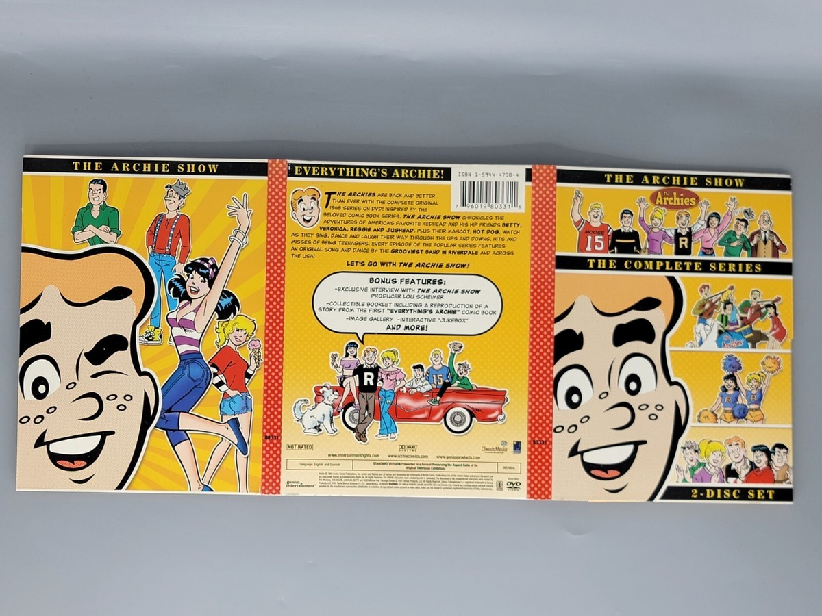 The Archie Show (The Archies) - The Complete Series (DVD, 2-Disc  