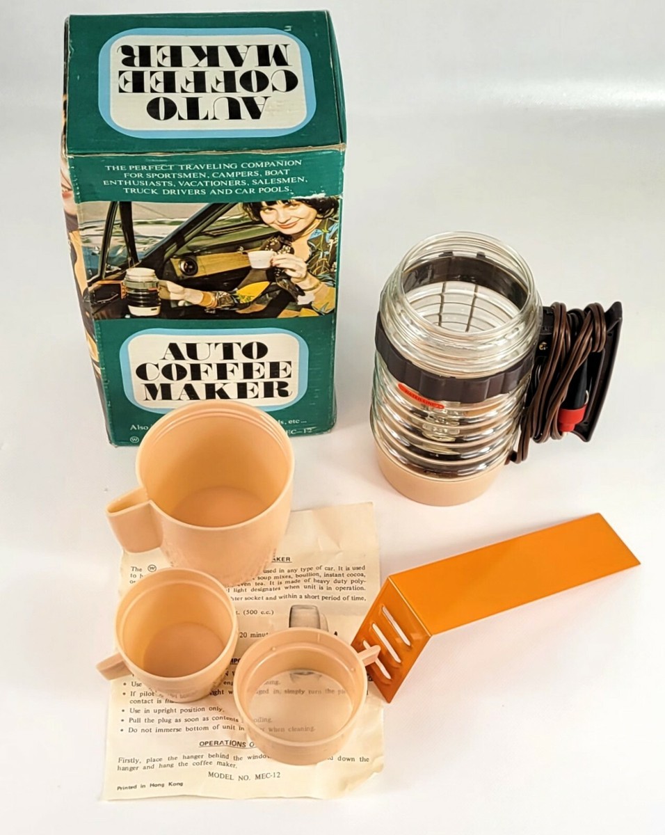 Vintage 70s Auto Coffee Maker Early Coffee Collectible New Uses
