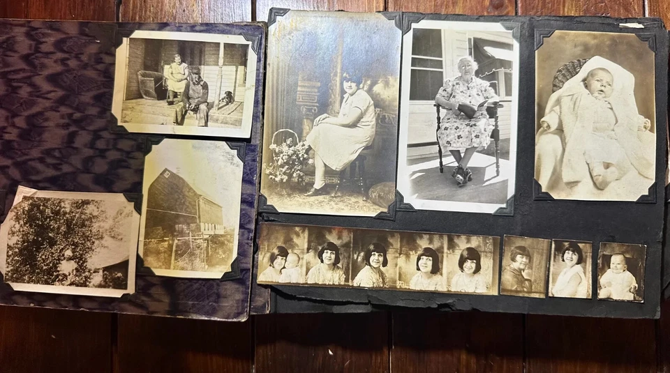 1910s, 1920s Snapshot Photo Album 250 Pics Wisconsin - Image 3 of 4