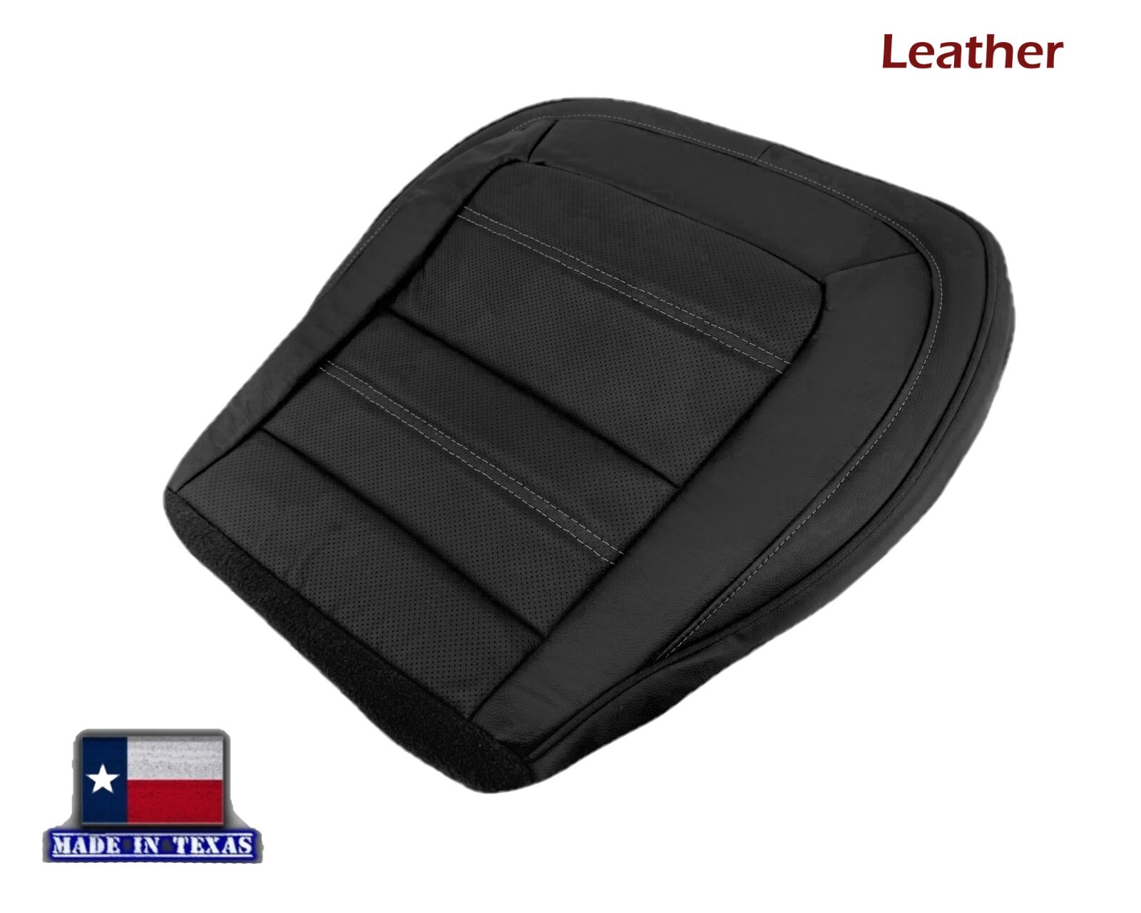 2015 2016 2017 GMC Canyon Denali Driver Side Bottom Leather Seat Cover