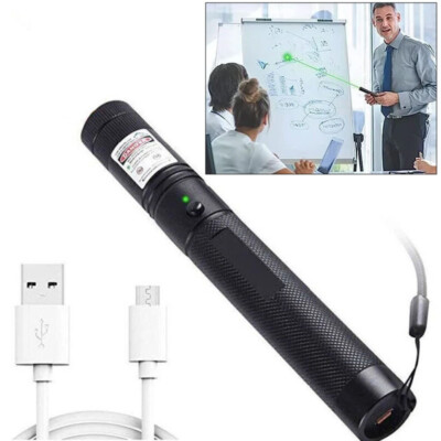 5000M starker grüner Laserpointer Outdoor-Lazer-Taschenlampe USB wiederaufladbar