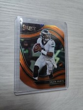 Jalen Hurts Select RC Orange Field Level 2020 Philadelphia Eagles NFL !