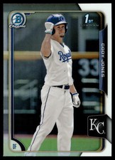Cody Jones 2015 Bowman Chrome 1st Bowman Refractor Card  #134