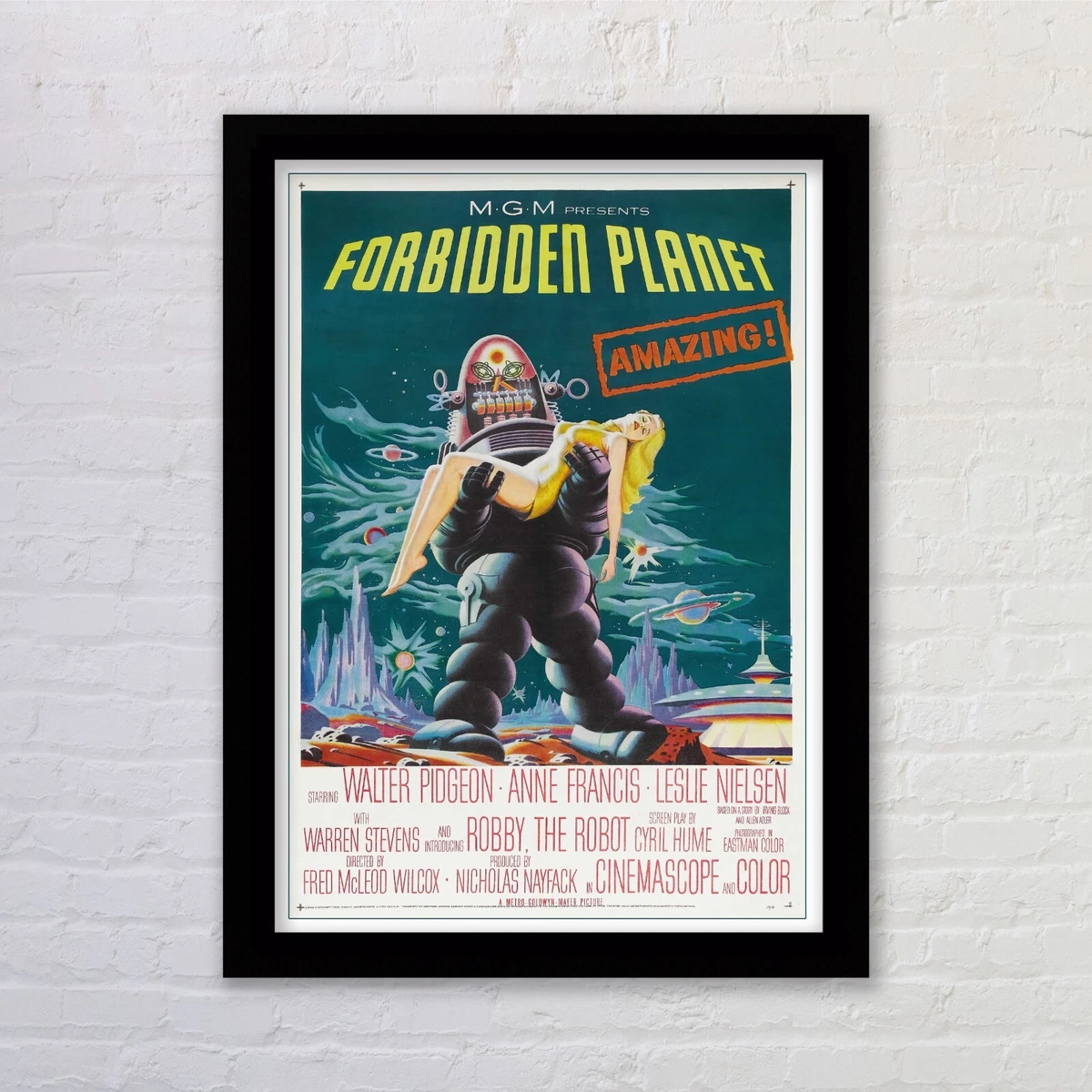 Affiche Film Forbidden Planet - 40x60cm - PostersAndCo - NEUF