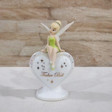 Japan Disney Seto Craft Cute Tinkerbell Peter Pan Pierce Holder Ceramic Figure