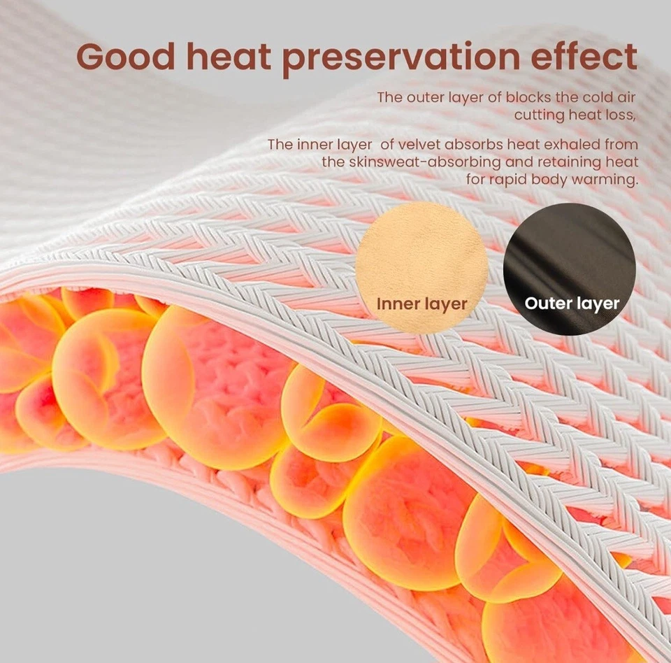 Medias forradas de lana transparentes para mujer Foto 4 de 4