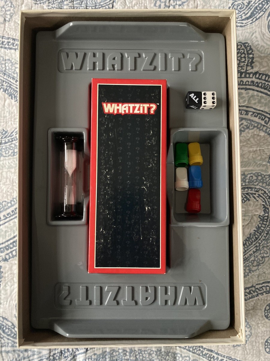 Vintage 1987 Whatzit? The Game of Fractured Phrases Board Game