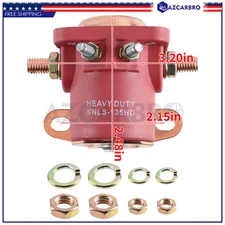 4-Pin 12V Heavy Duty Red Solenoid Relay for Ford AEROSTAR 2.8L(171) V6 1986