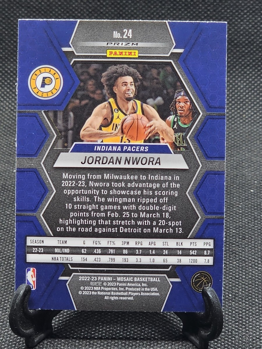 2022-23 Mosaic Jordan Nwora Silver