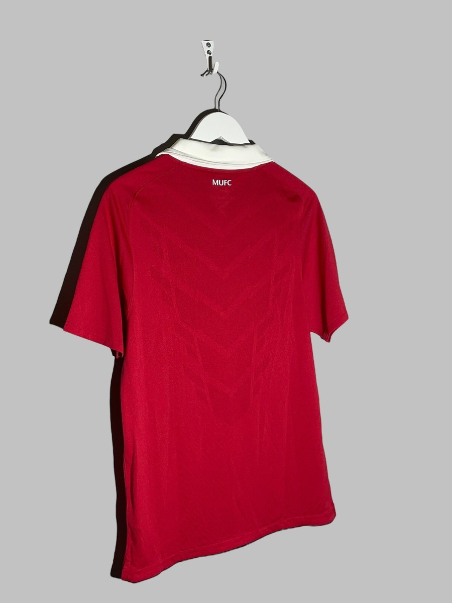 10-11 ManchesterUnitdユニSCHOLSE 18番NIKE M Manchester United Nike 2010/11 Home Football Shirt Soccer