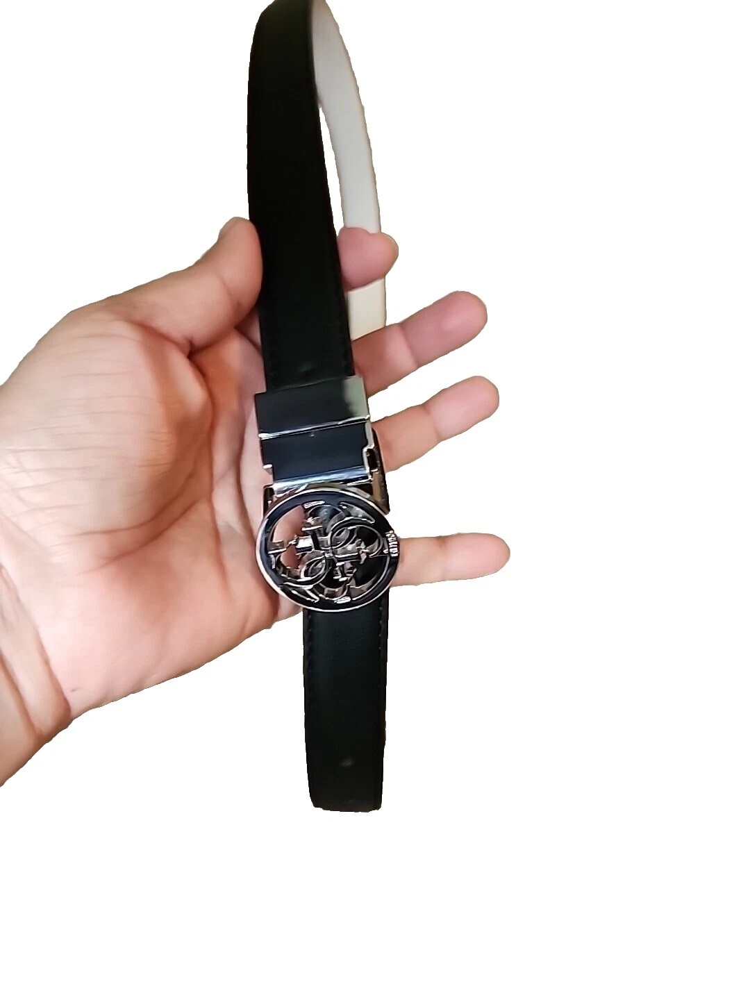 Cinturones GUESS blanco para De mujer