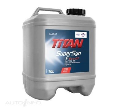 Fuchs Titan SuperSyn F Eco-DT SAE 5W30 10L Engine Oil - 4496010