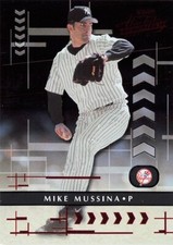 Mike Mussina Absolute Memorabilia 2001 Baseball Card #46