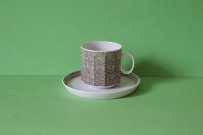 Rosenthal Polygon Delphi Kaffeetasse mit Untertasse Tasse Untere Gedeck