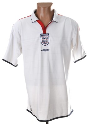 レア 2003-2005 Umbro イングランド代表 シャツ ホーム L ENGLAND NATIONAL TEAM 2003/2005 HOME FOOTBALL SHIRT UMBRO L