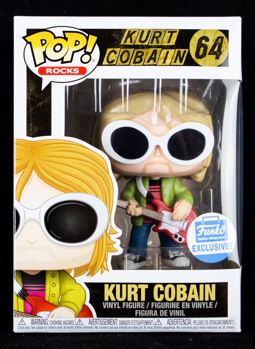 コミック・アニメ Funko POP! Rocks Kurt Cobain Amazon.com: POP Rocks: Kurt Cobain with Sunglasses : Toys