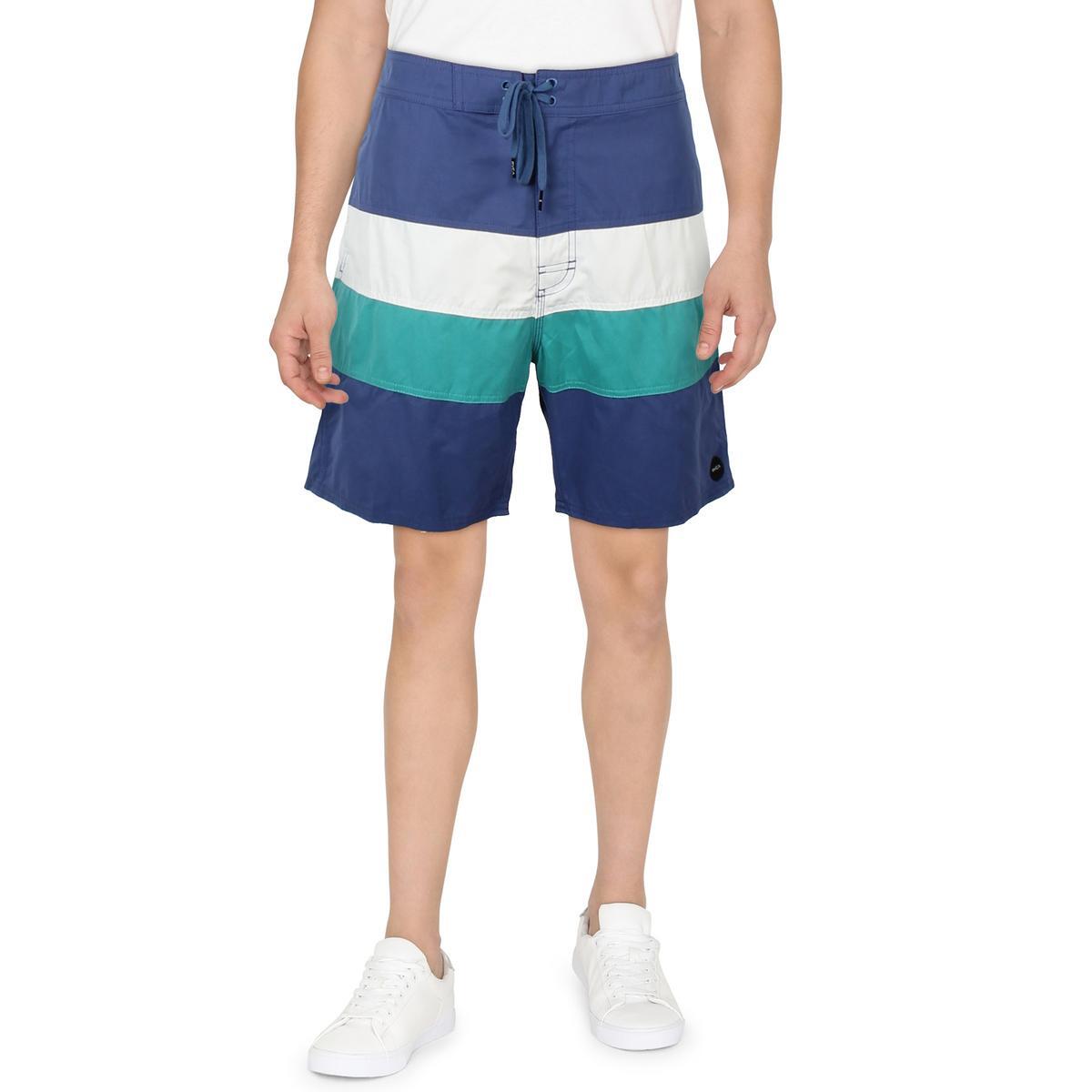 Мужские плавки RVCA Noble 2 Trunk в синюю полоску 36 BHFO 9620 4790₽