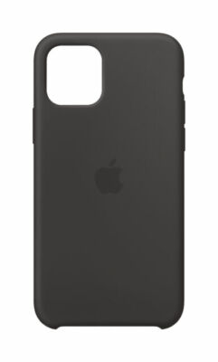 Original Apple iPhone 11 PRO Silikon Cover Case Schutzhülle Hülle Schwarz Black