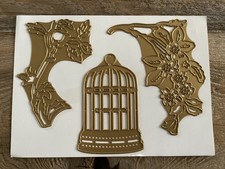 Anna Griffin Bird Cage and Branches Dies w/mat