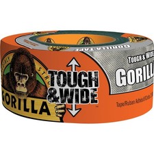 Gorilla 2.88 In. x 25 Yd. Tough  Wide Heavy-Duty Duct Tape, Silver 105680