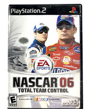 NASCAR 06 Total Team Control 2005 Playstation 2 Complete with Manual Tested