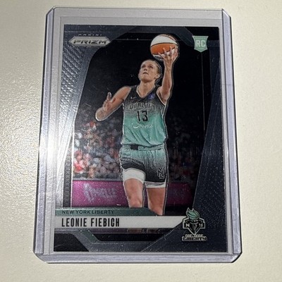 2024 Panini Prizm WNBA #30 Leonie Fiebich RC  NY Liberty