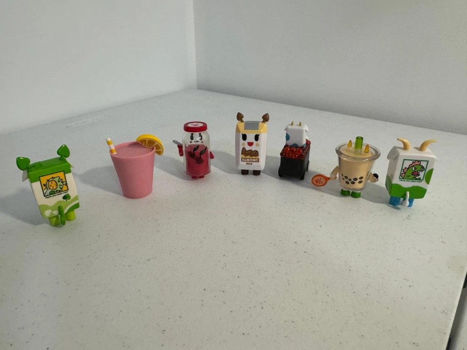 Lote de 7 figuras Tokidoki Moofia Breakfast Besties Foto 4 de 4