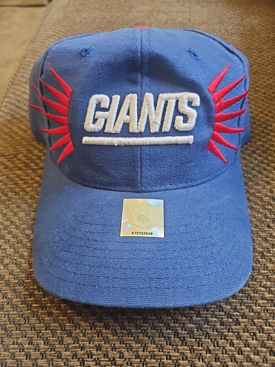 Vtg ProLine 90s New York Giants NFL Football Starter Sunburst Blue