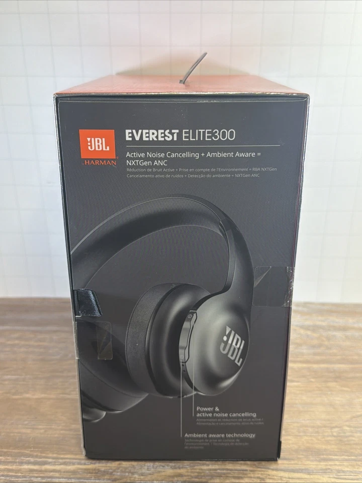 JBL Everest Elite 300 NXT ANC Noise Cancelling Wireless On-Ear Headset Headphone - Image 2 of 4