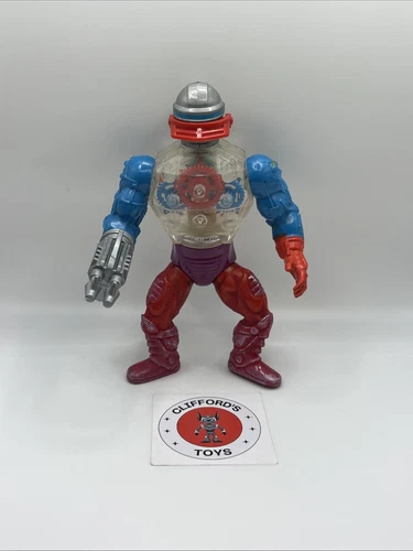 Vintage MOTU Roboto 1985 Action Figure Mattel