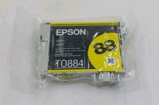 GENUINE Epson 88 T0884 Yellow Ink Cartridge, SEALED
