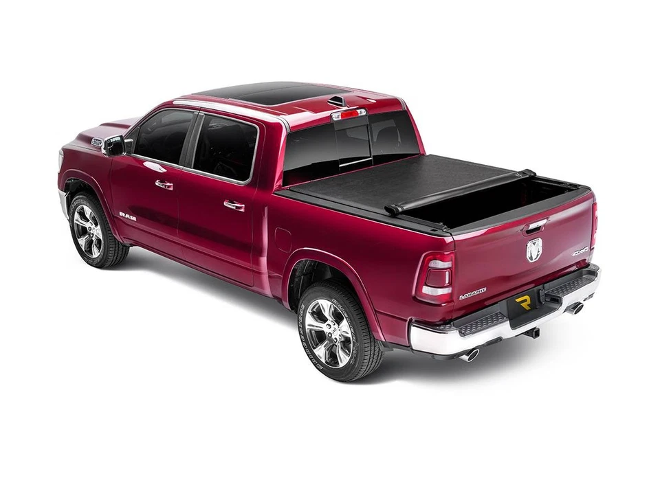 TruXedo Lo Pro Soft Roll Up Tonneau Fits 09-23 Dodge Ram 5'7" Bed w/ RamBox - Image 3 of 4