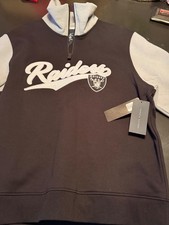 Las Vegas Raiders Quarter Zip Tommy Hilfiger Pull over size XL