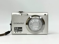 Nikon COOLPIX S3000 Digital Camera 12.0MP 4x Optical Zoom Silver English