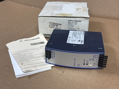 NEW Hirschmann Belden RPS 120 EEC Power Supply DIN-Rail 100-240V 24VDC FAST SHIP