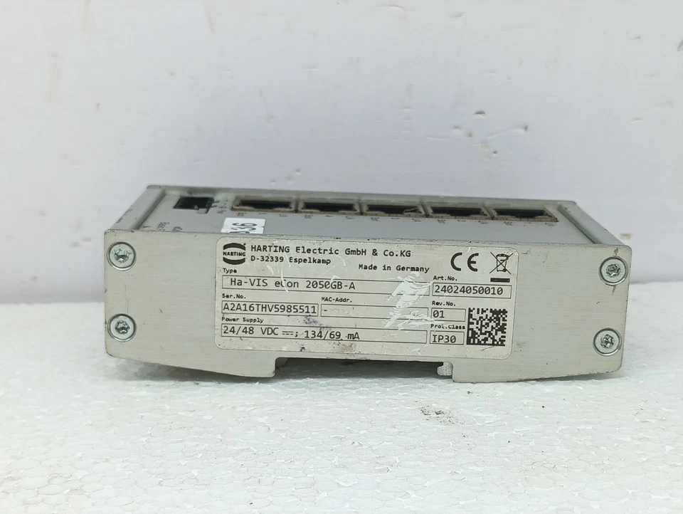 HARTING Ha-VIS eCon 2000 Basic FE 2050GB-A Port Ethernet Switch, 24/VDC-134/136 - Image 2 of 4