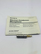 Sony Electret Condenser Microphone ECM-DM5P. Tested