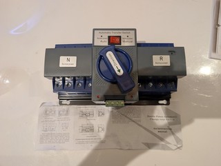 Notstrom Umschalter Lastumschalter 4P 63A Doppeltransferschalter v. privat