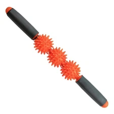 Tiger Tail Pressure Point Muscle Roller Massage Stick The Spiky Roller 17" Ro...