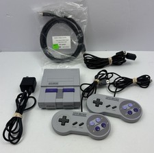 Super Nintendo Mini Classic Edition SNES Console EUC  W/ 1 Controller Extension