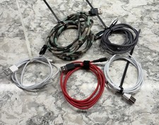 Lot Of 7 iPhone Chargers - USB to Lightning Connection - Various Sizes