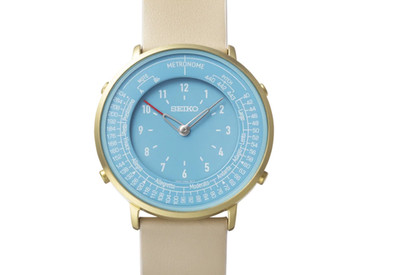 SEIKO Metronome Watch Standard Line SMW005A NEW Turquoise color blue