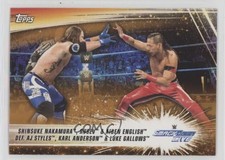 2019 WWE Summerslam Bronze Shinsuke Nakamura Rusev Aiden English AJ Styles 3gq
