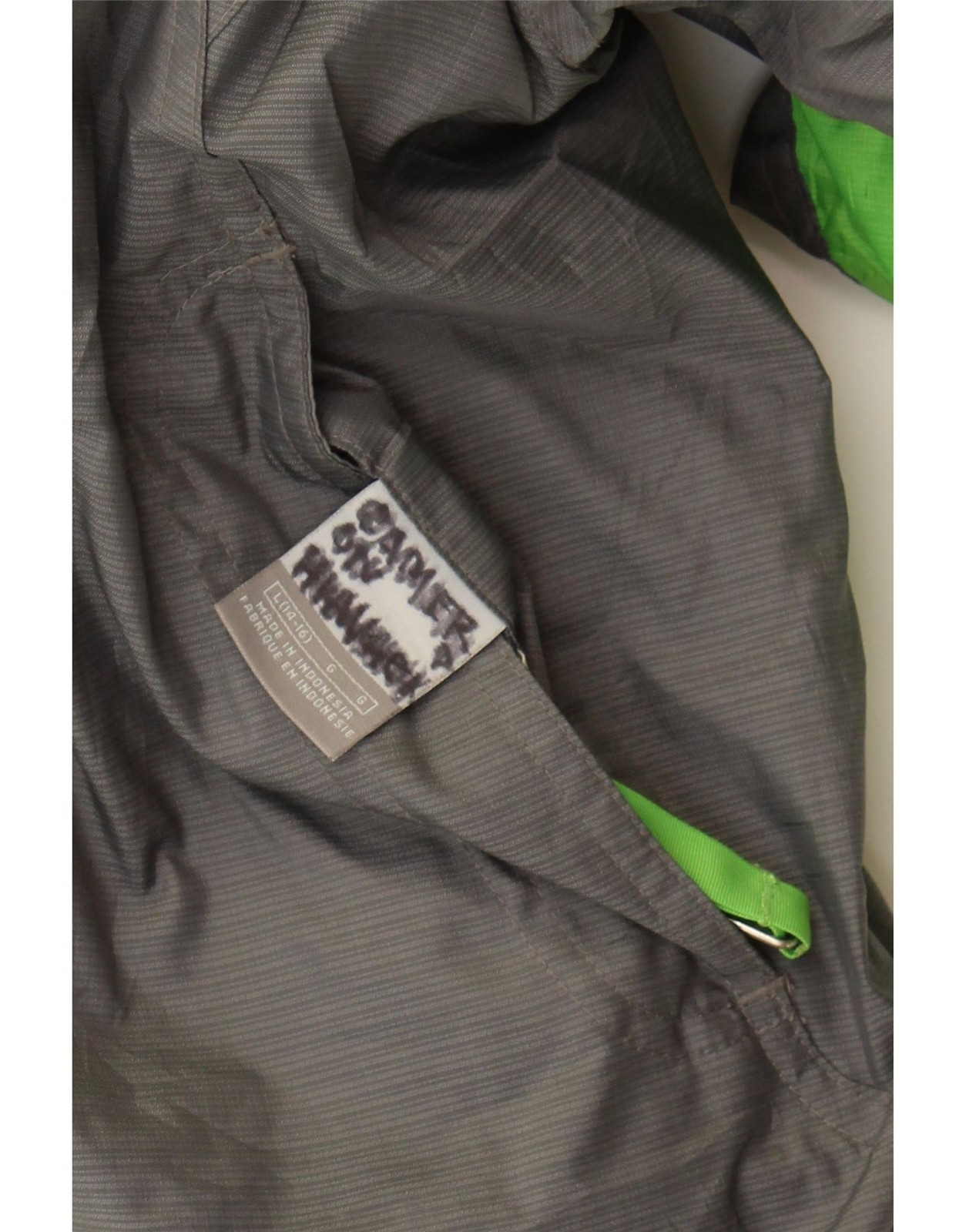 SACAI X NIKE NIKE Giacca a vento con cappuccio bambina 12 13 anni grande grigio colorblock DA40